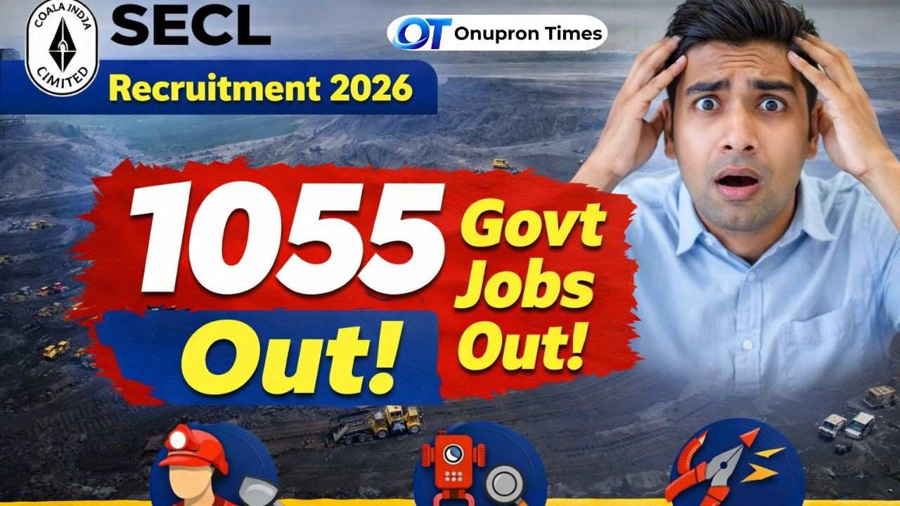 SECL Recruitment 2026 | 1055 Vacancies, Apply Online for Mining Sirdar, Surveyor and Foreman Posts, Eligibility, Dates, Salary, Full Details SECL Recruitment 2026 1055 Vacancies, Apply Online for Mining Sirdar, Surveyor and Foreman Posts, Eligibility, Dates, Salary, Full Details