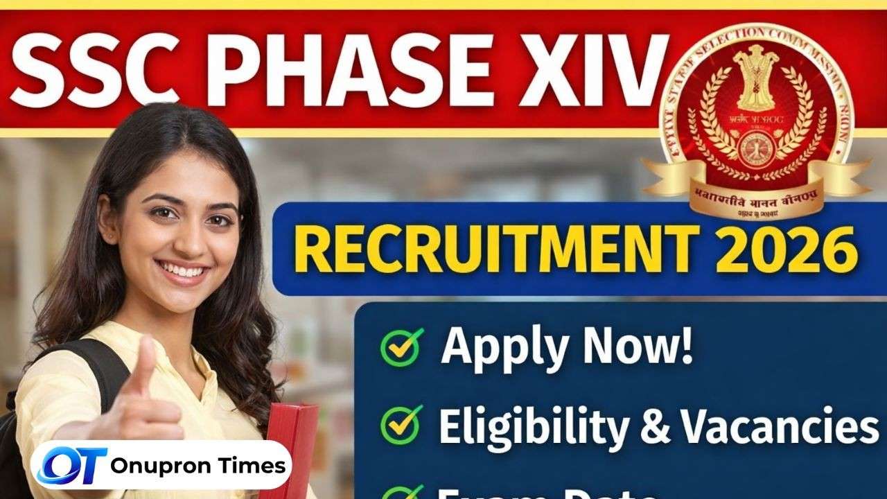 SSC Phase XIV Recruitment 2026: Apply for Selection Posts, Check Eligibility, Exam Date & Full Details SSC Phase XIV Recruitment